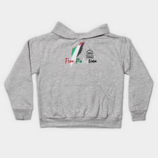 Free Palestine Kids Hoodie